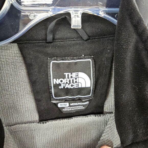 The North Face Jacket Mens Size Medium Gray/Black Windstopper Softshell - Picture 6 of 6
